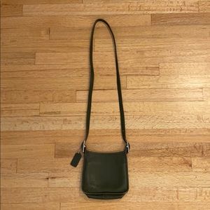 green coach bag